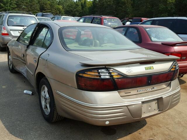 1G2HX54K514266457 - 2001 PONTIAC BONNEVILLE TAN photo 3