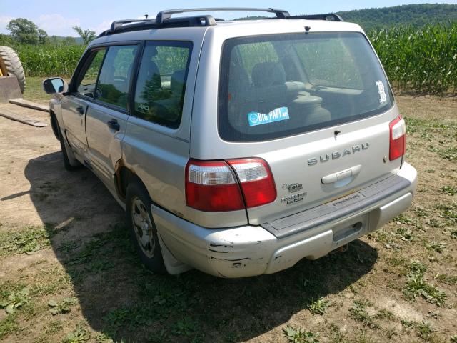 JF1SF656X1H716369 - 2001 SUBARU FORESTER S 银色 照片 3