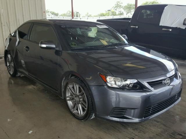 JTKJF5C78C3030111 - 2012 TOYOTA SCION TC CHARCOAL photo 1