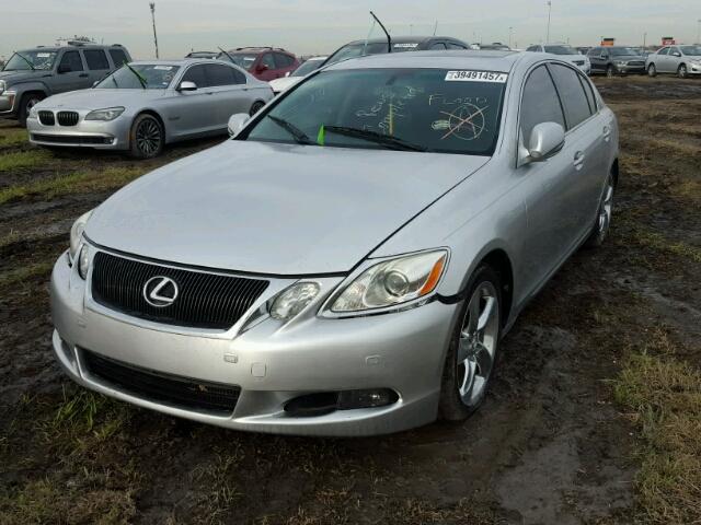 JTHBL96S385001069 - 2008 LEXUS GS SILVER photo 2