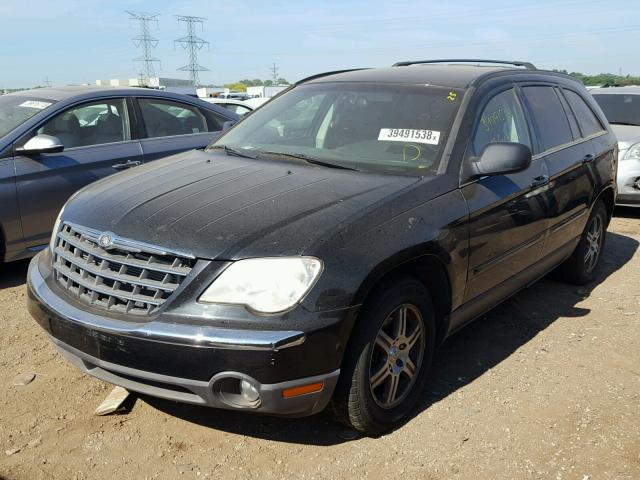 2A8GF68X68R658952 - 2008 CHRYSLER PACIFICA T BLACK photo 2