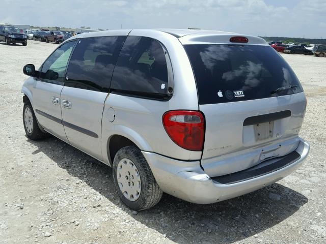 1C4GJ25B53B227937 - 2003 CHRYSLER VOYAGER SILVER photo 3