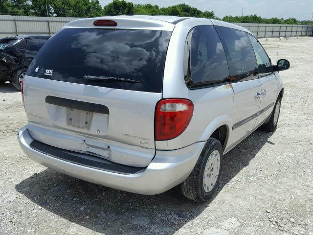 1C4GJ25B53B227937 - 2003 CHRYSLER VOYAGER SILVER photo 4