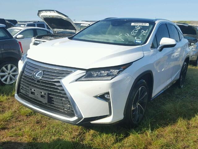 2T2BZMCA7GC002026 - 2016 LEXUS RX WHITE photo 2