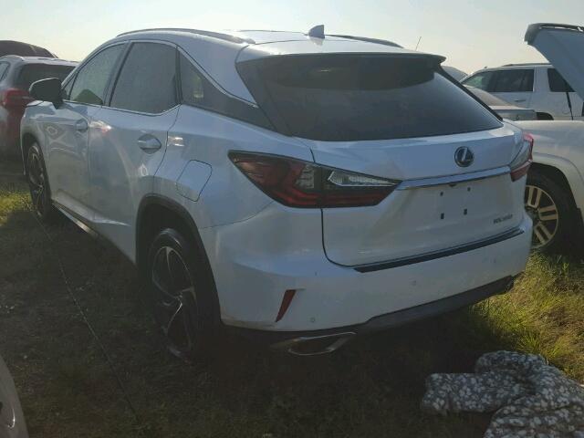 2T2BZMCA7GC002026 - 2016 LEXUS RX WHITE photo 3