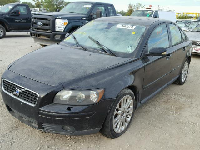 YV1MS682242023093 - 2004 VOLVO S40 BLACK photo 2