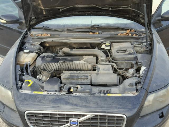 YV1MS682242023093 - 2004 VOLVO S40 BLACK photo 7