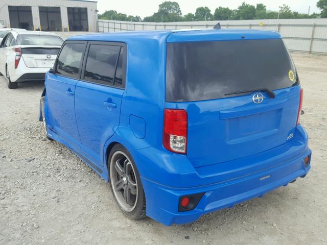 JTLZE4FE6B1138355 - 2011 TOYOTA SCION XB Blau Foto 3