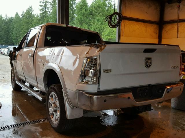 3C6UR5FL8FG558633 - 2015 RAM 2500 LARAM WHITE photo 3