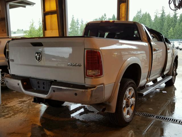 3C6UR5FL8FG558633 - 2015 RAM 2500 LARAM WHITE photo 4