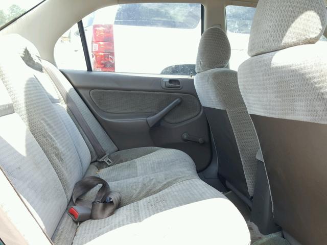 2HGEJ6619XH557616 - 1999 HONDA CIVIC BASE GREEN photo 6