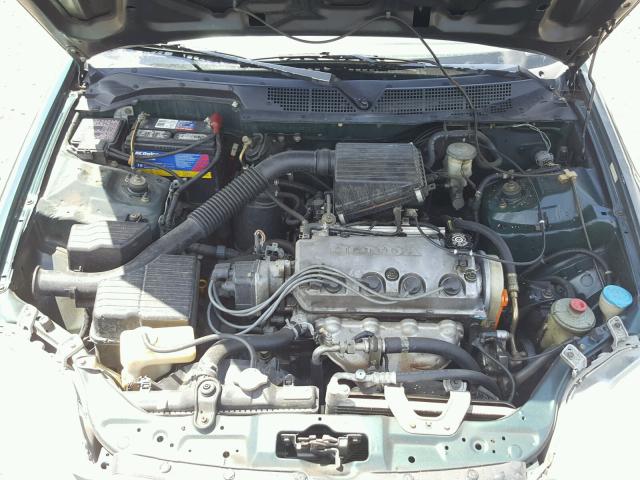 2HGEJ6619XH557616 - 1999 HONDA CIVIC BASE GREEN photo 7