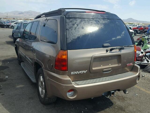 1GKES16S636230100 - 2003 GMC ENVOY XL BROWN photo 3