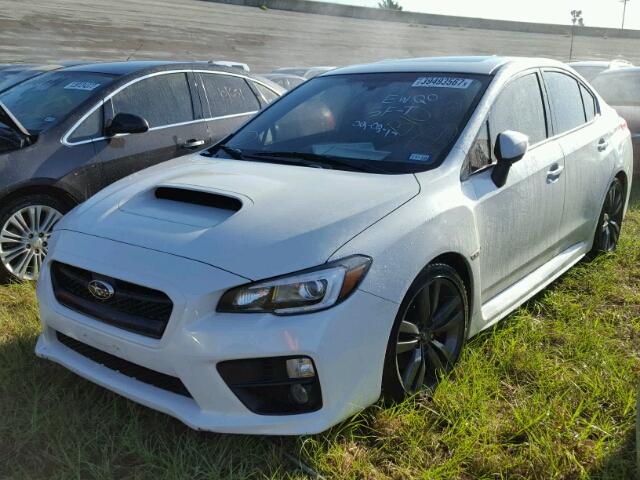 JF1VA1N60H8820989 - 2017 SUBARU WRX WHITE photo 2