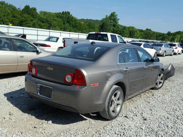 1G1ZC5EU8CF155297 - 2012 CHEVROLET MALIBU 1LT 棕色 照片 4