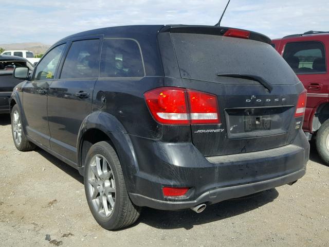 3C4PDCEG9JT335790 - 2018 DODGE JOURNEY GT BLACK photo 3