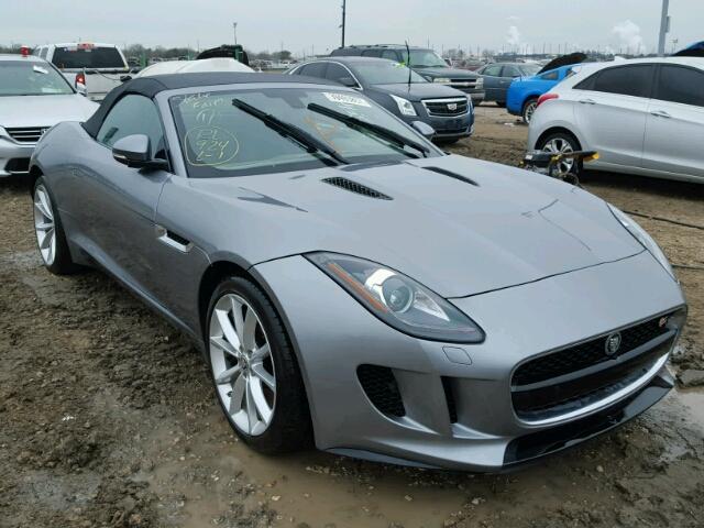 SAJWA6FC7E8K08284 - 2014 JAGUAR F-TYPE S GRAY photo 1