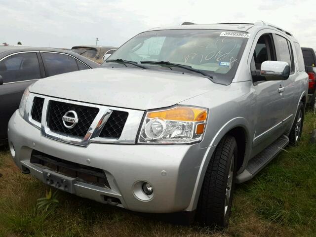 5N1BA0NF5BN618189 - 2011 NISSAN ARMADA PLA SILVER photo 2