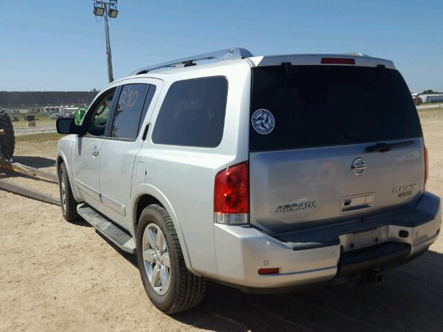 5N1BA0NF5BN618189 - 2011 NISSAN ARMADA PLA SILVER photo 3