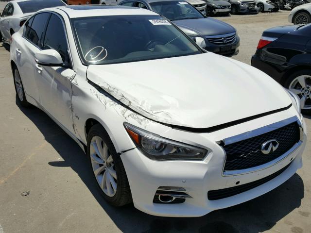 JN1EV7AP9HM736941 - 2017 INFINITI Q50 PREMIU WHITE photo 1