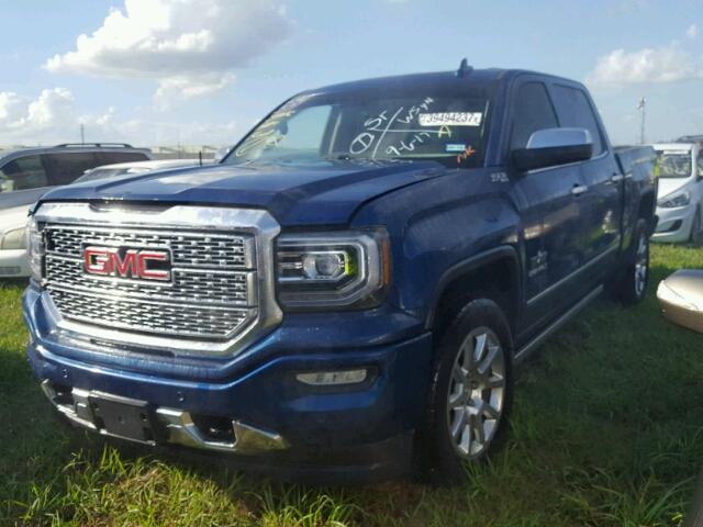 3GTU2PEC3GG358688 - 2016 GMC SIERRA BLUE photo 2