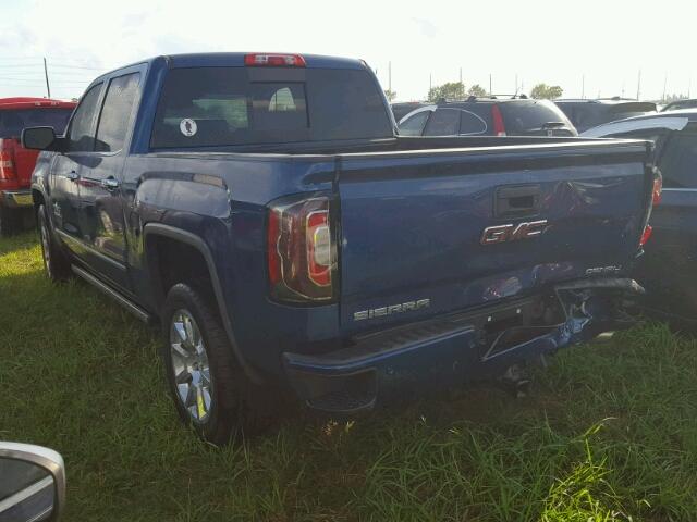 3GTU2PEC3GG358688 - 2016 GMC SIERRA BLUE photo 3