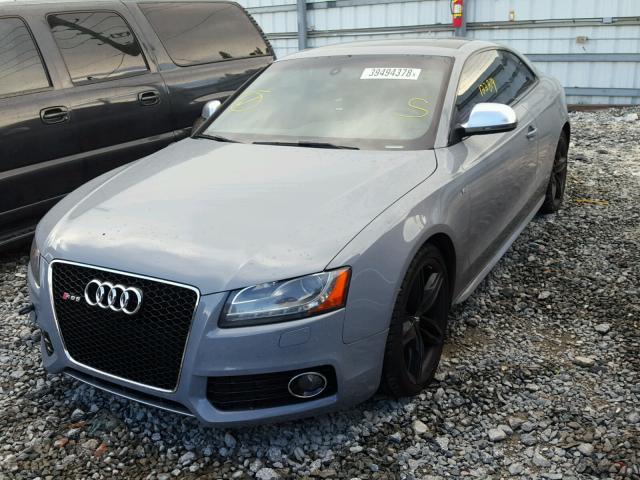 WAURV78T28A020270 - 2008 AUDI S5 QUATTRO SILVER photo 2