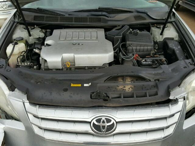 4T1BK36B75U027852 - 2005 TOYOTA AVALON SILVER photo 7