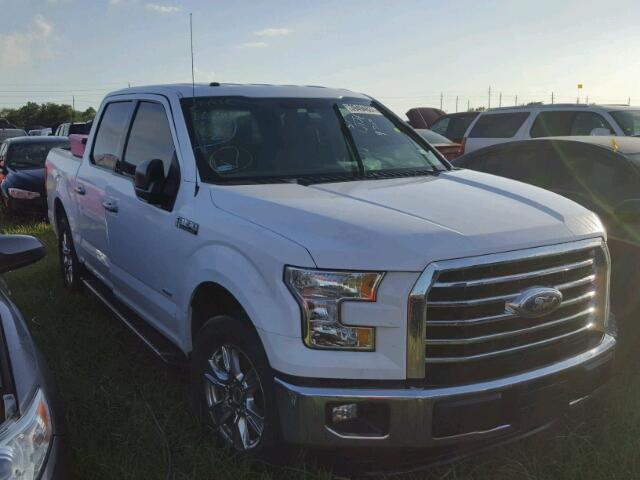 1FTEW1CP1FKD66131 - 2015 FORD F150 WHITE photo 1