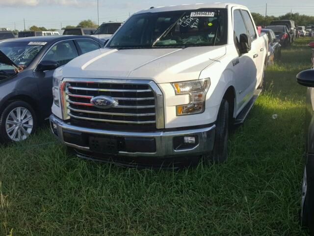 1FTEW1CP1FKD66131 - 2015 FORD F150 WHITE photo 2