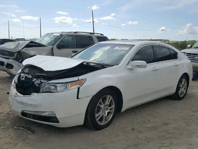 19UUA8F24AA009464 - 2010 ACURA TL WHITE photo 2