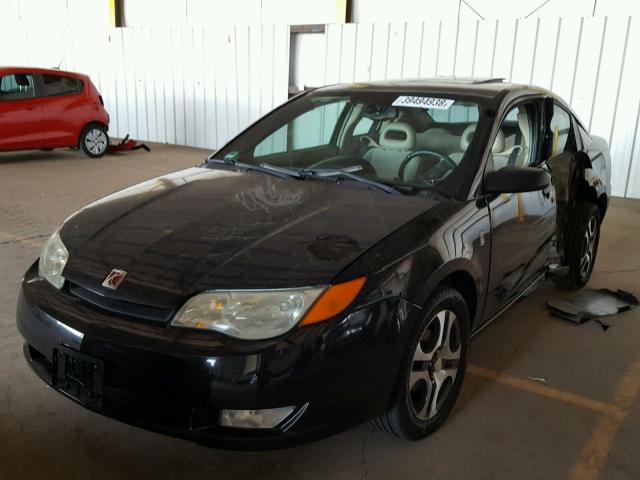 1G8AW12F35Z118244 - 2005 SATURN ION LEVEL BLACK photo 2