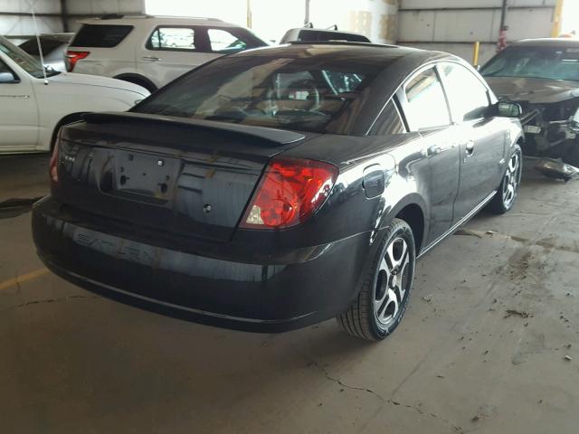 1G8AW12F35Z118244 - 2005 SATURN ION LEVEL BLACK photo 4