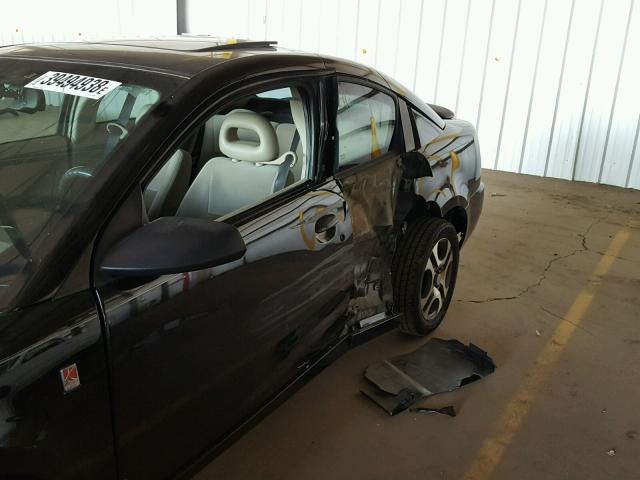 1G8AW12F35Z118244 - 2005 SATURN ION LEVEL BLACK photo 9