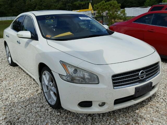 1N4AA51E99C821480 - 2009 NISSAN MAXIMA WHITE photo 1