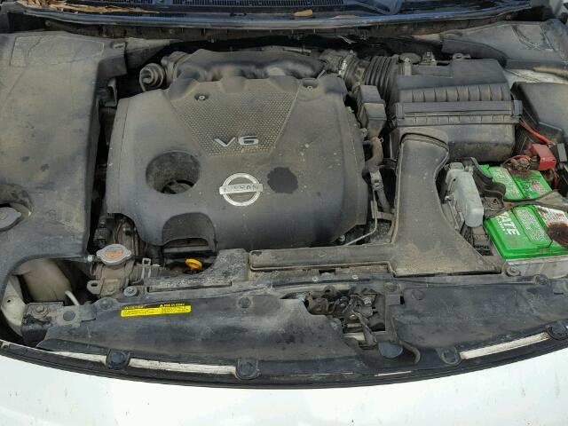 1N4AA51E99C821480 - 2009 NISSAN MAXIMA WHITE photo 7