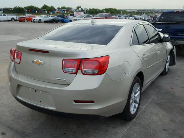 1G11C5SAXDF174751 - 2013 CHEVROLET MALIBU 1LT GOLD photo 4