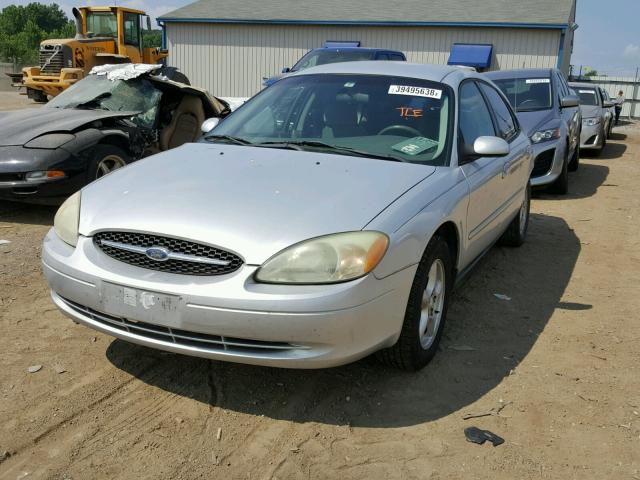 1FAFP55202G264543 - 2002 FORD TAURUS SES SILVER photo 2