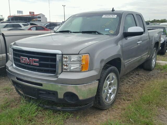 1GTEC29039Z179414 - 2009 GMC SIERRA C15 GRAY photo 2