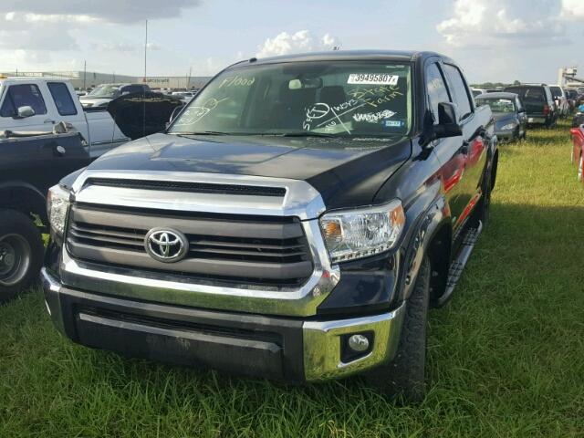 5TFEM5F19FX094791 - 2015 TOYOTA TUNDRA BLUE photo 2