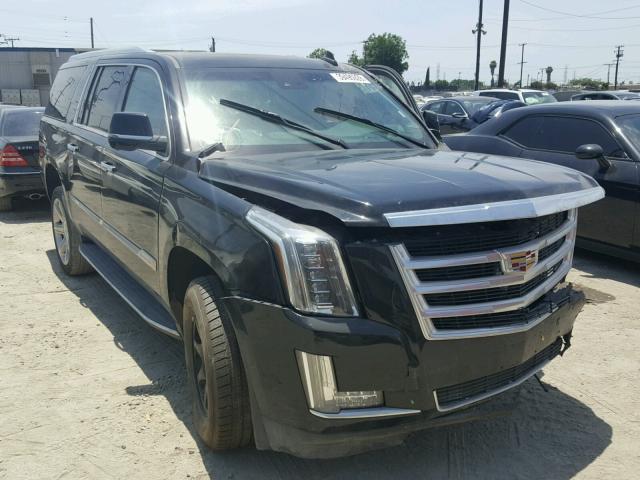 1GYS3HKJ5HR126263 - 2017 CADILLAC ESCALADE E BLACK photo 1