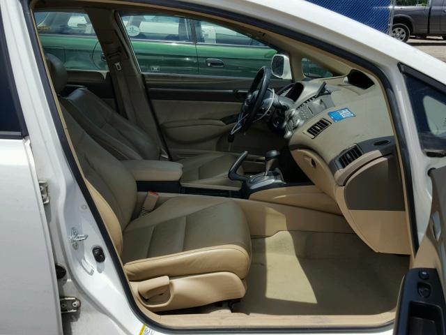 2HGFA16958H528385 - 2008 HONDA CIVIC EXL 白色 照片 5