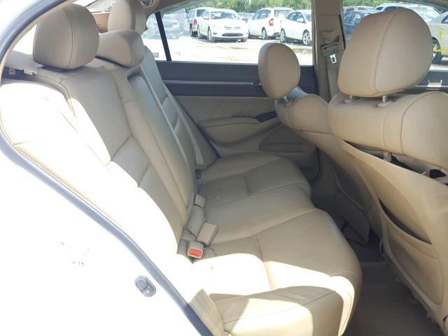 2HGFA16958H528385 - 2008 HONDA CIVIC EXL 白色 照片 6