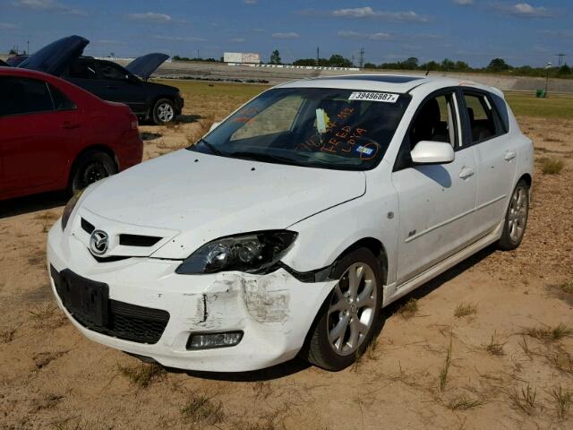 JM1BK343781177207 - 2008 MAZDA 3 WHITE photo 2