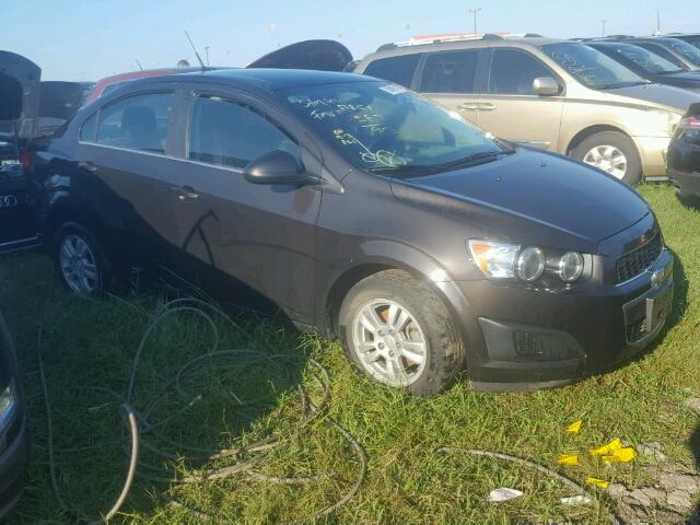 1G1JC5SB4E4221696 - 2014 CHEVROLET SONIC BROWN photo 1