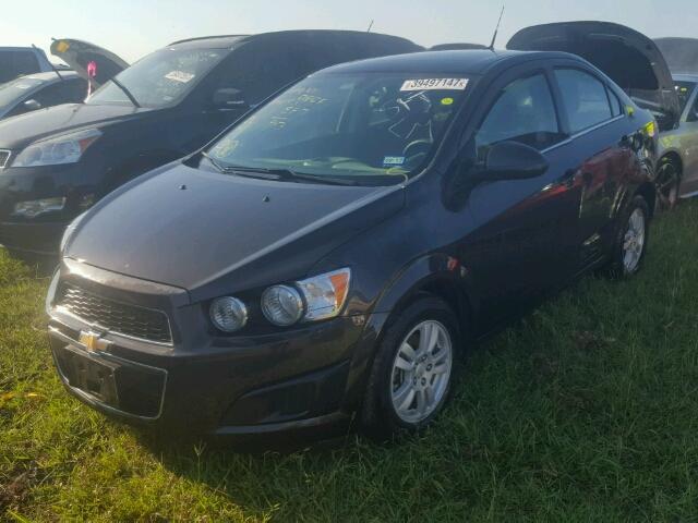 1G1JC5SB4E4221696 - 2014 CHEVROLET SONIC BROWN photo 2