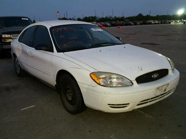 1FAFP53U87A170425 - 2007 FORD TAURUS WHITE photo 1