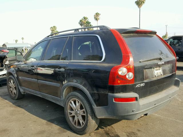 YV1CY592451169196 - 2005 VOLVO XC90 BLACK photo 3