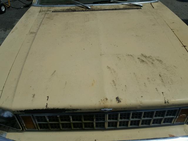 1X69D8T141261 - 1978 CHEVROLET NOVA BEIGE photo 7