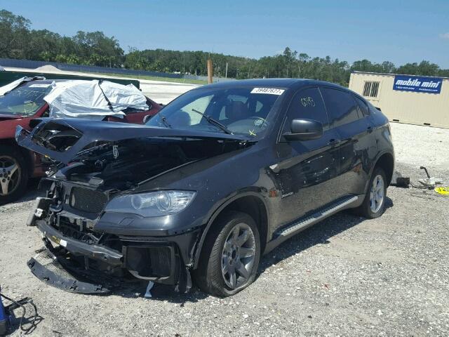 5UXFG8C54CLZ97209 - 2012 BMW X6 BLACK photo 2